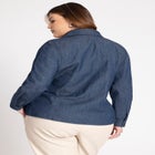 Tie Front Collared Blouse image number null