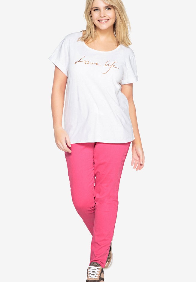 Embroidered Tee image number null