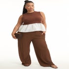 Knitted Pull-On Pants image number null