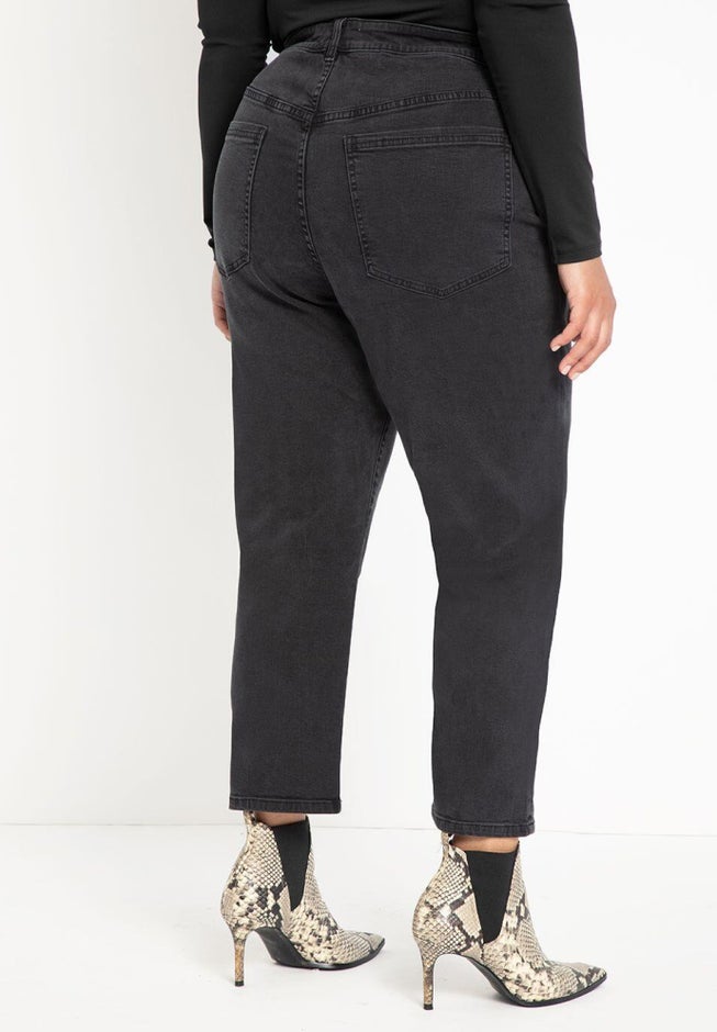 Crop Stretch Mom Jean image number null