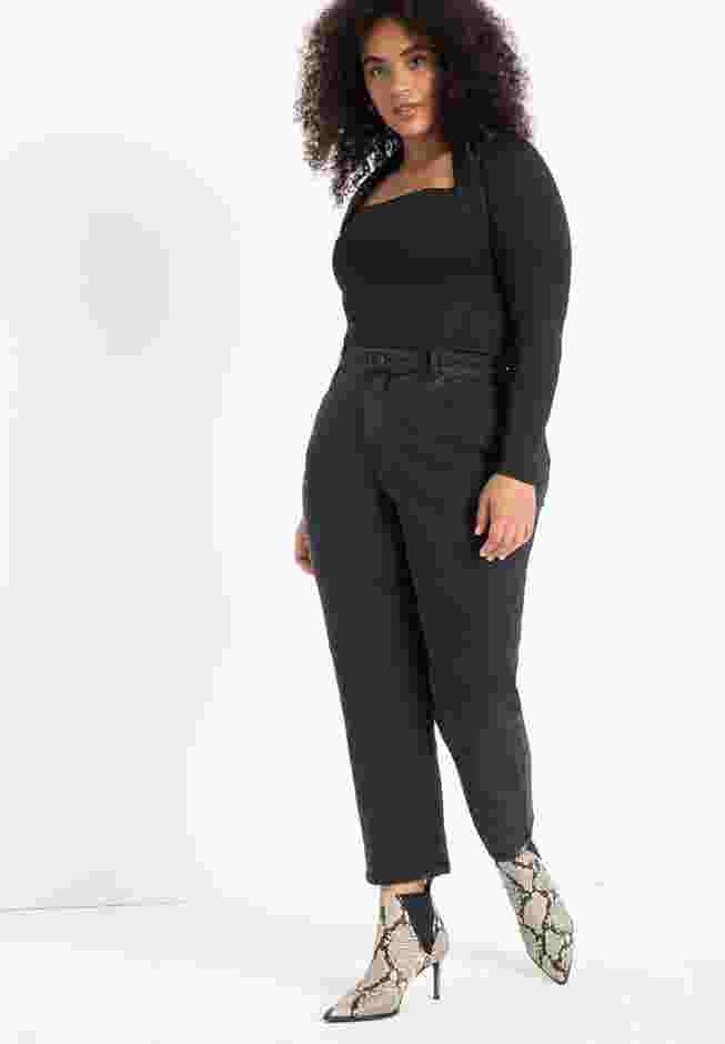 Crop Stretch Mom Jean image number 2