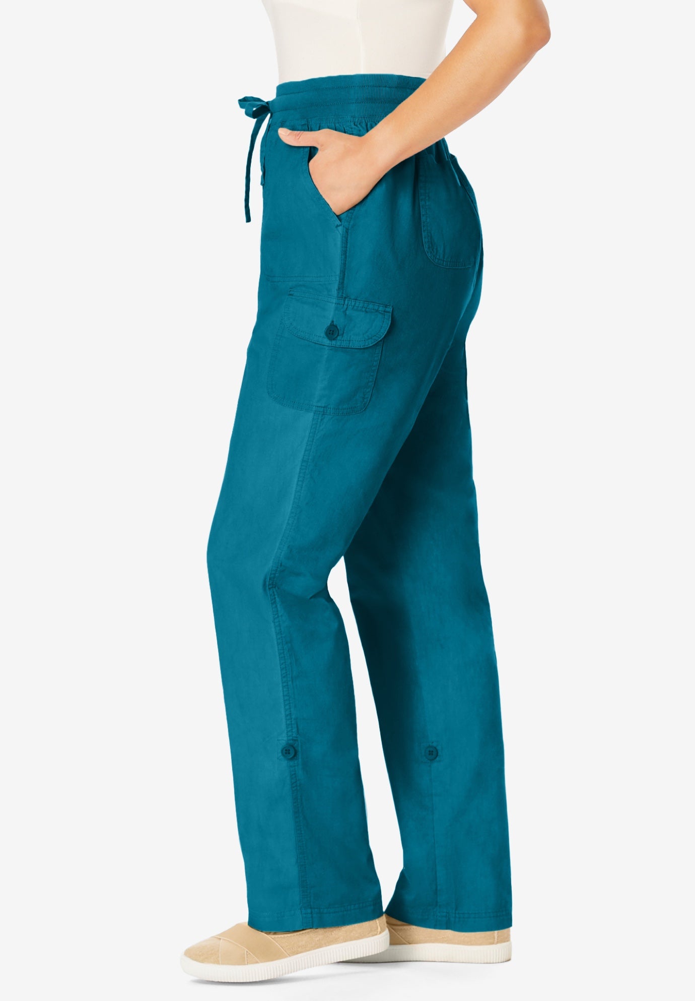 Convertible Length Cargo Pant/Capri image number 2