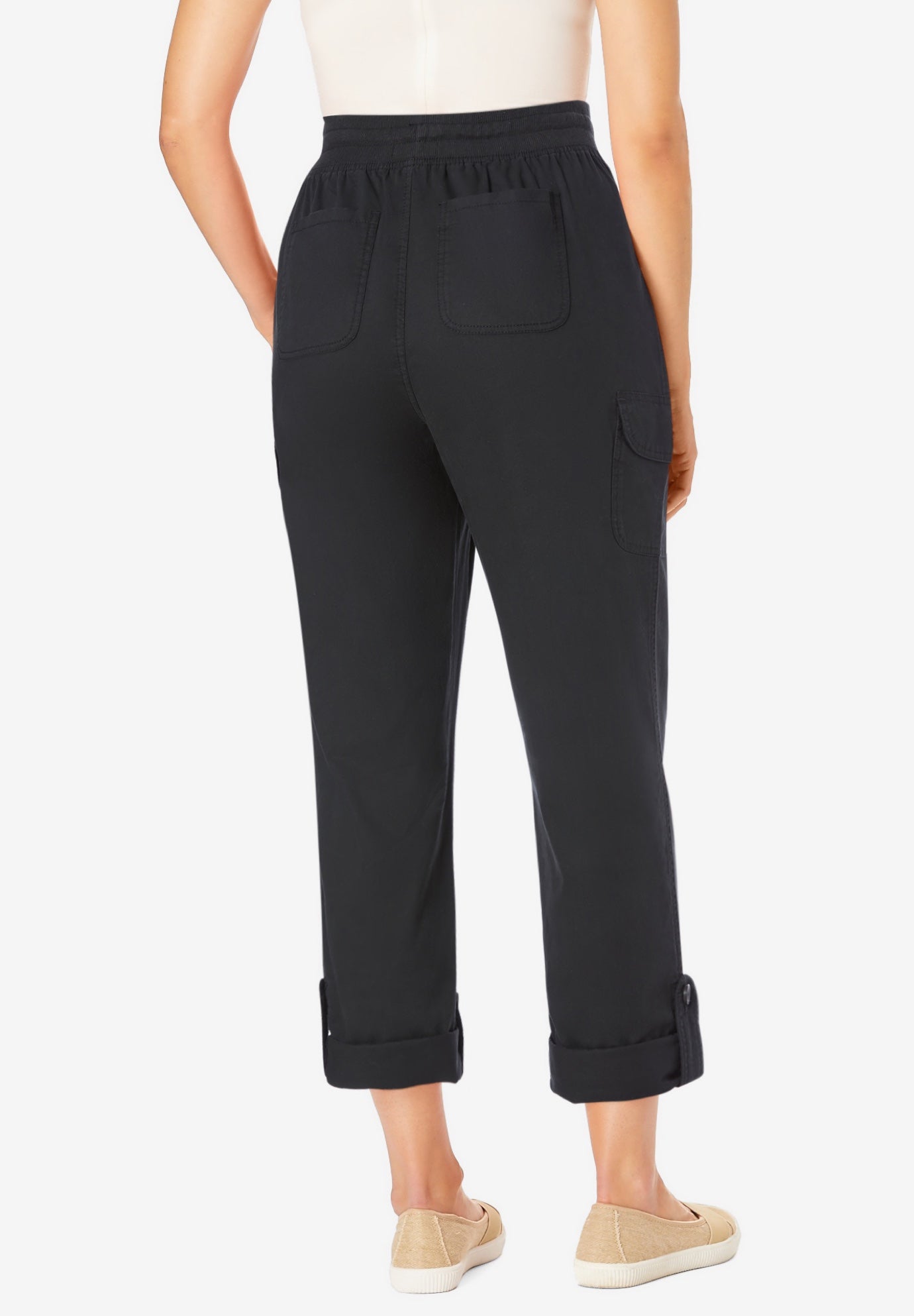 2 in 1 Convertible Cargo Pant to Capri image number 2