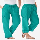 2 in 1 Convertible Cargo Pant to Capri image number null