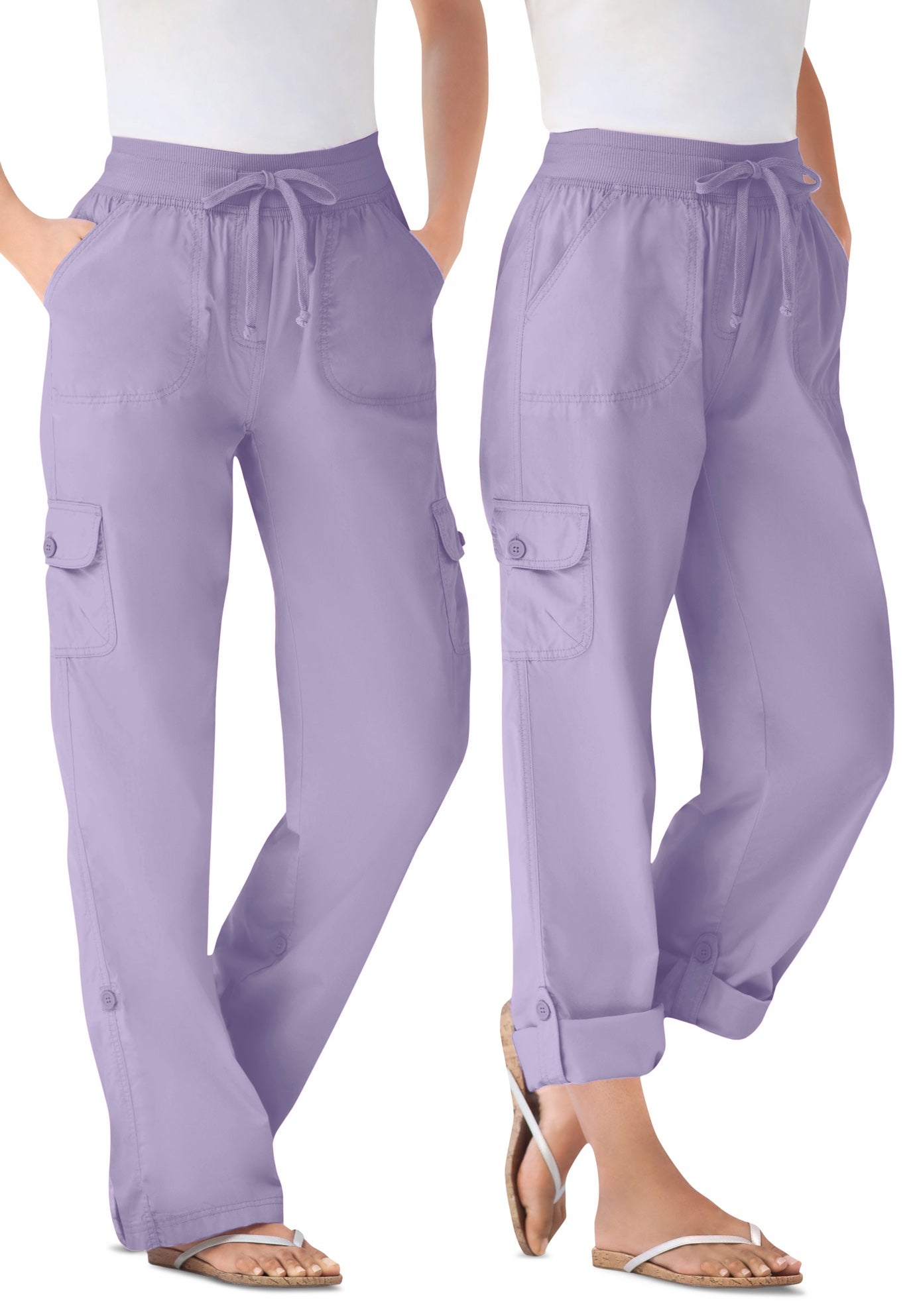 2 in 1 Convertible Cargo Pant to Capri image number 0