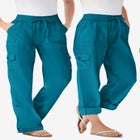 Convertible Length Cargo Pant/Capri image number null