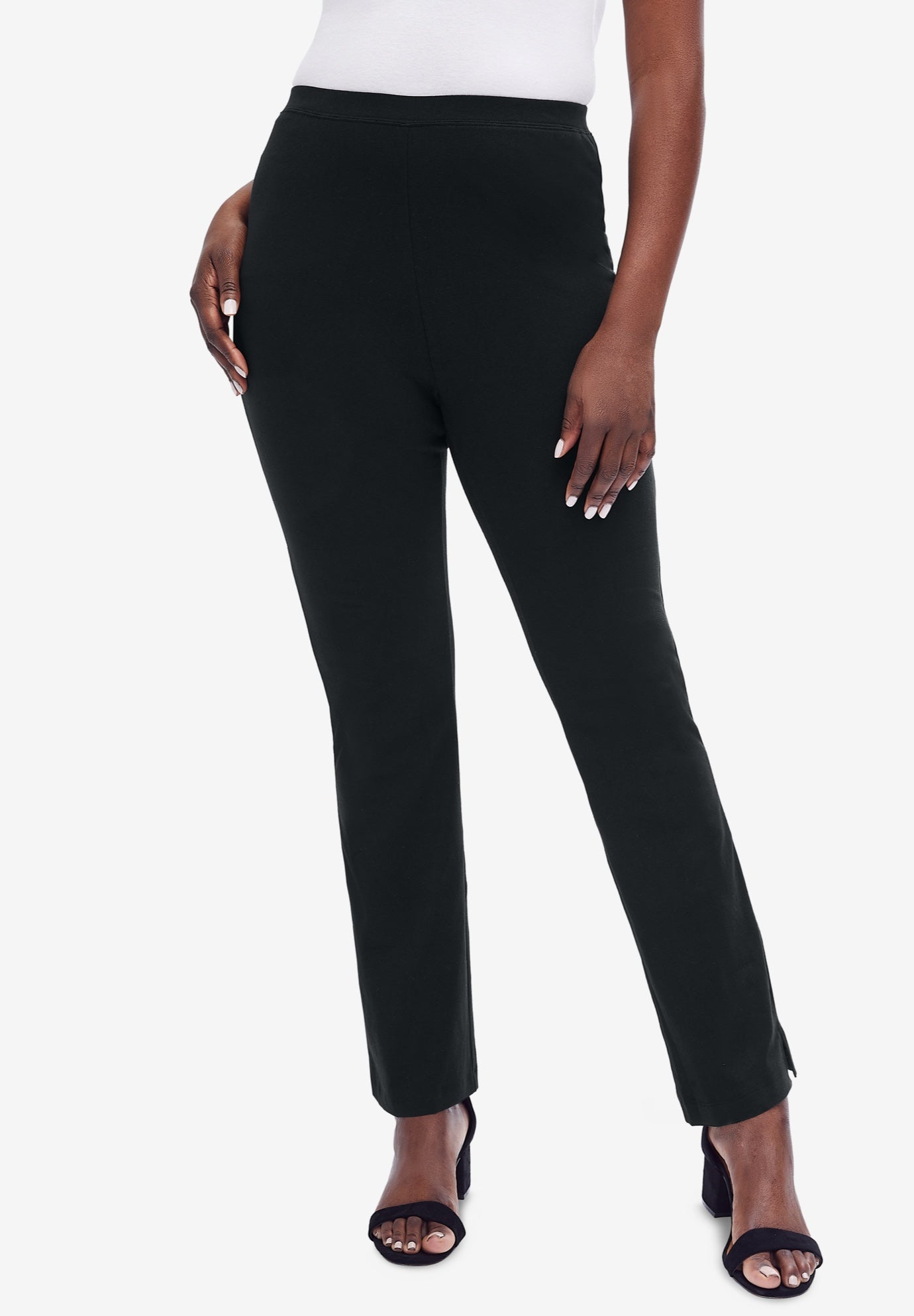 Everyday Stretch Cotton Straight Leg image number 0