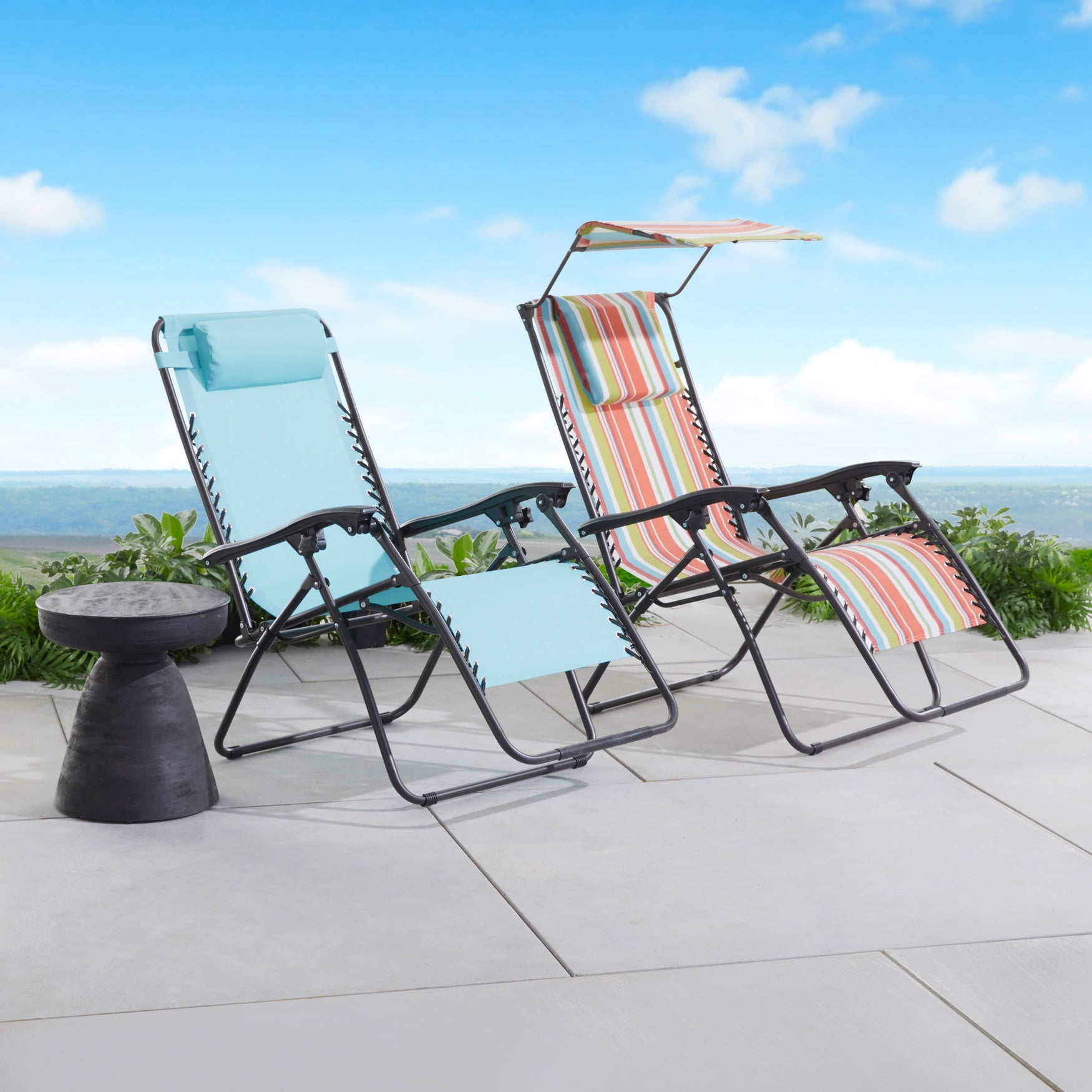 350 lbs. Weight Capacity Zero Gravity chair with Canopy image number 0