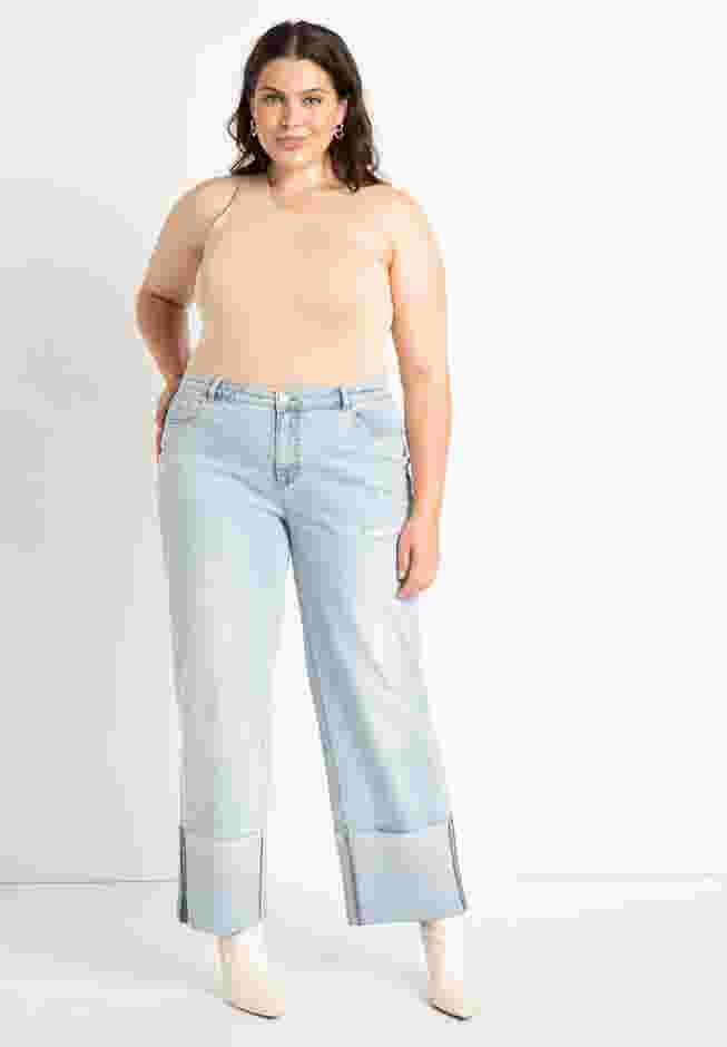 Cuffed Straight Leg Jean image number 2