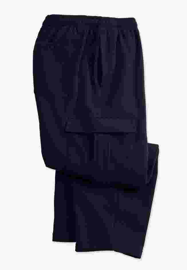 Fleece Cargo Sweatpants image number 1