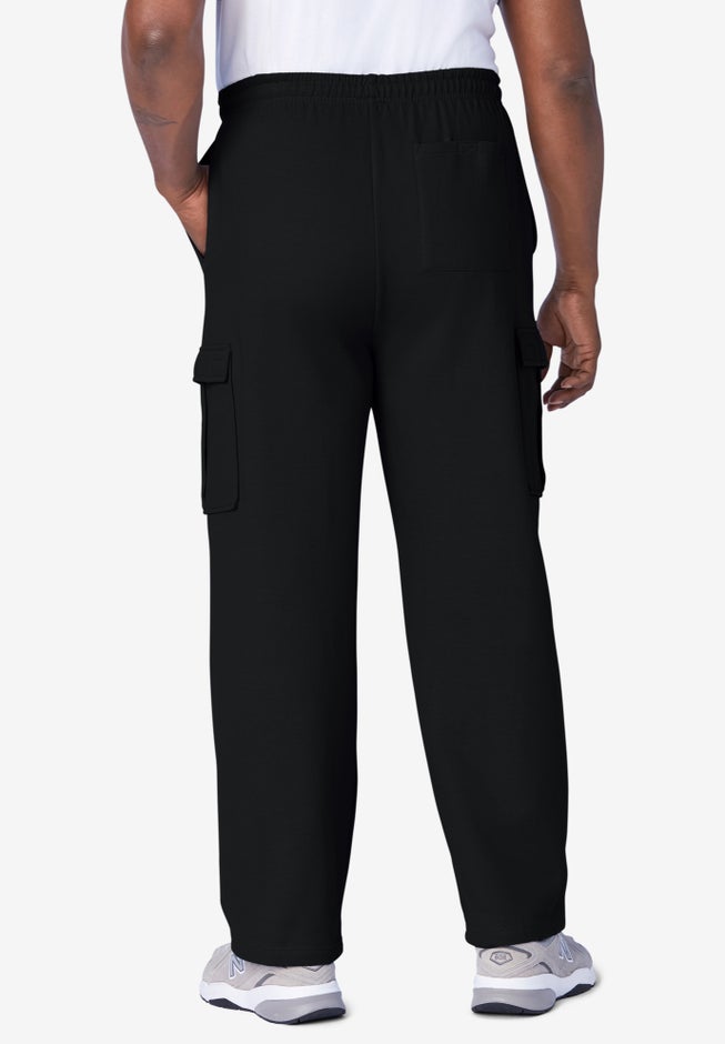 Fleece Cargo Sweatpants image number 4