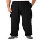 Fleece Cargo Sweatpants image number null