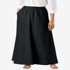 Linen Maxi Skirt image number 0