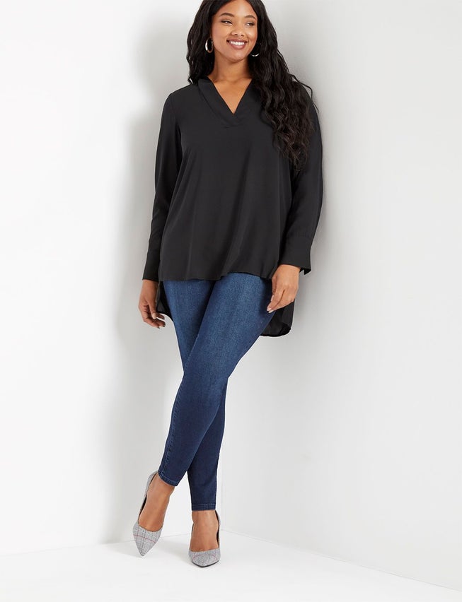 Classic Fit Sculpting Skinny Jean image number null