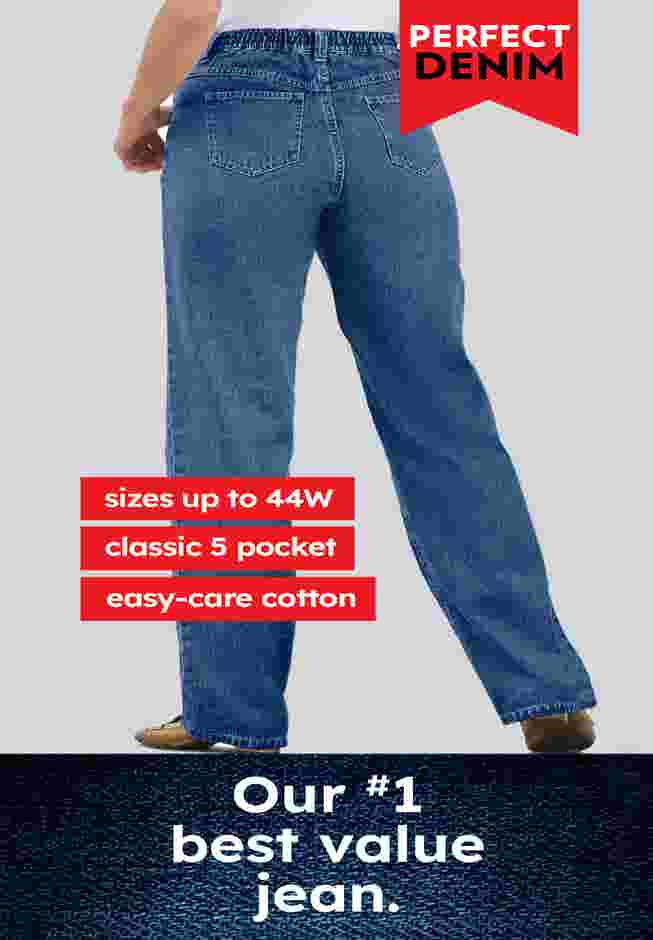 Perfect Cotton Back Elastic Denim Jean image number 3