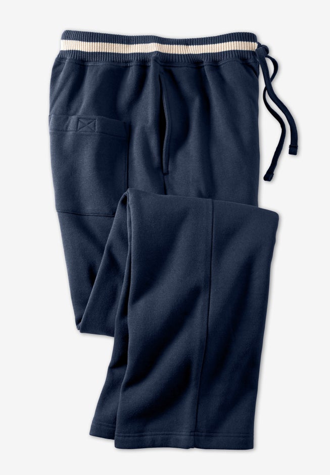 Coach's Collection Fleece Open Bottom Pants image number 1