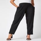 Stretch Knit Crepe Straight Leg Pants image number 0