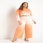 Ombre Wide Leg Jean image number null