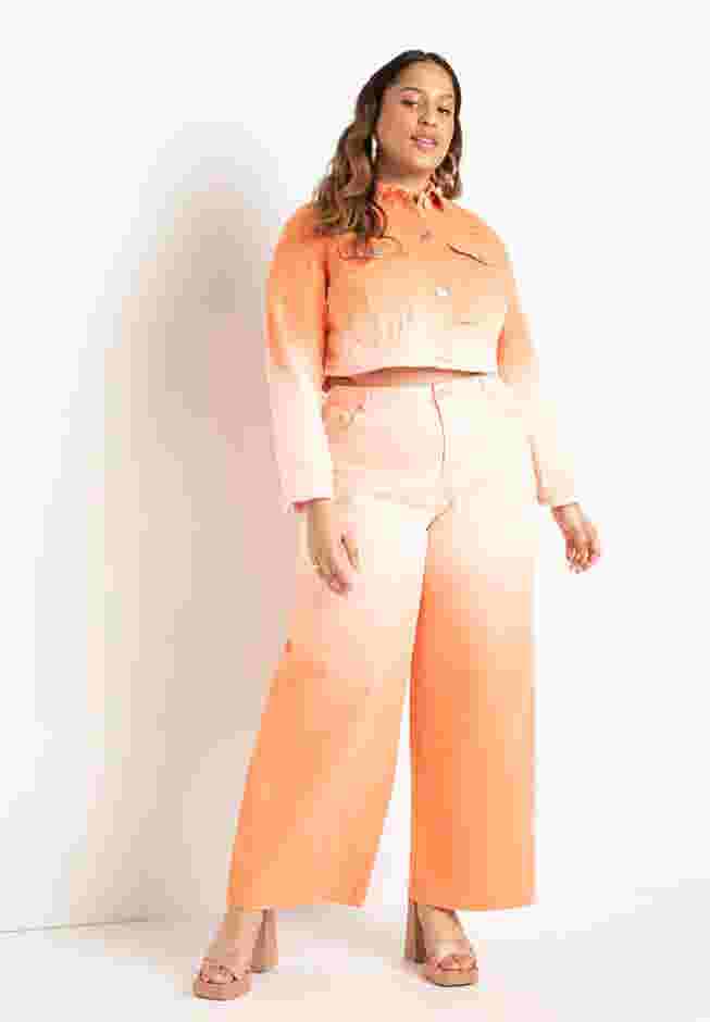 Ombre Wide Leg Jean image number 2