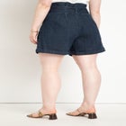 Denim Shorts With Belt image number null