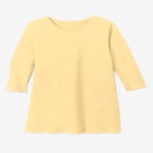 Perfect Three-Quarter Sleeve Crewneck Tunic image number null