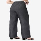 Plus Size Comfort Stretch Wide Leg Jean image number null