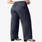 Plus Size Comfort Stretch Wide Leg Jean image number null