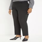 Slim Leg Venice Crepe Trouser image number null