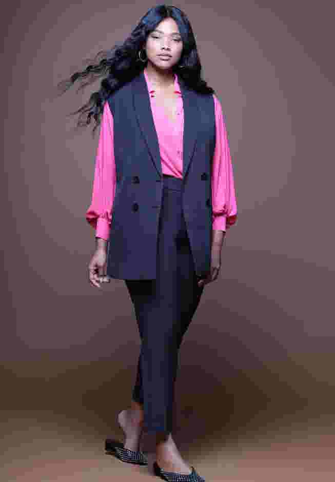 Slim Leg Venice Crepe Trouser image number 3