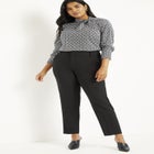 Slim Leg Venice Crepe Trouser image number null