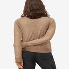 Lightweight Fine Knit Relaxed V-Neck Boxy Cardigan image number 1