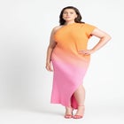 Ombre Sweater Dress image number null