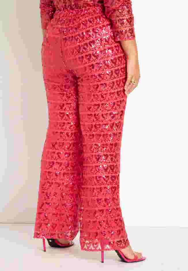 Heart Sequin Trousers image number 2