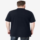 Longer-Length Shrink-Less™ Cotton Polo Shirt image number null