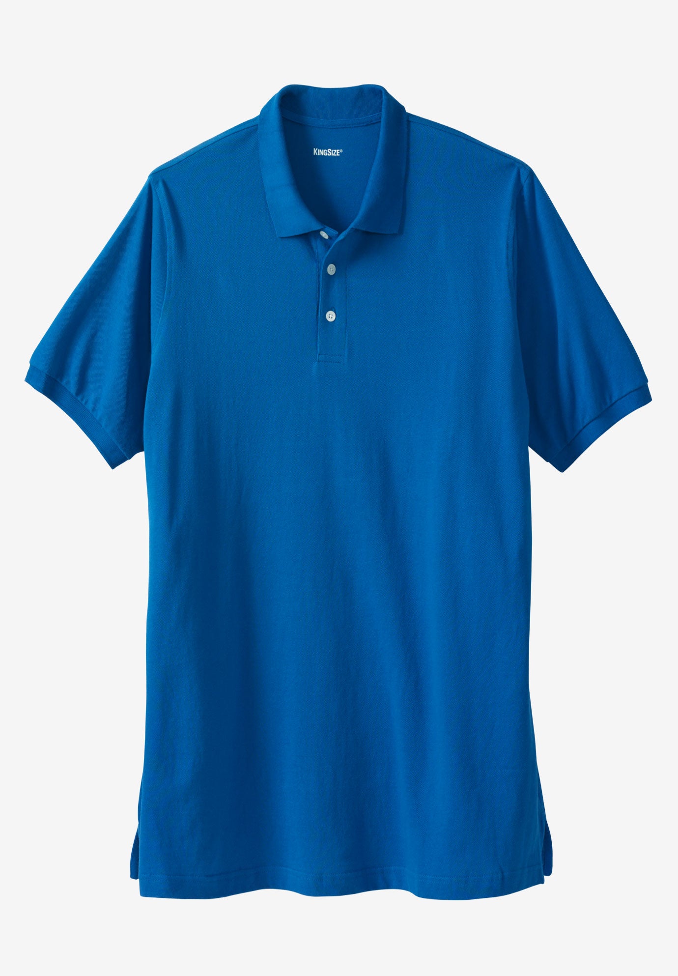 Shrink-Less&trade; Longer-Length Cotton Polo Shirt image number 0