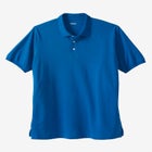 Shrink-Less&trade; Longer-Length Cotton Polo Shirt image number null