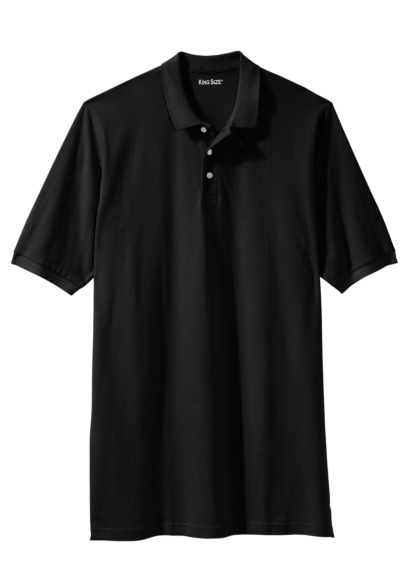 Longer-Length Shrink-Less™ Cotton Polo Shirt image number 0
