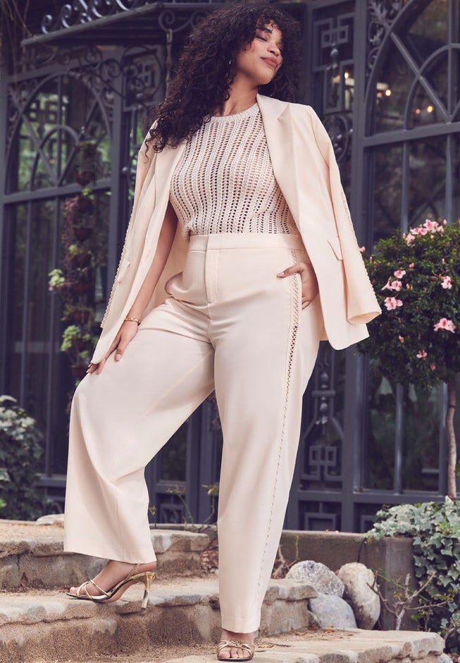 Crochet Detail Pant image number 3