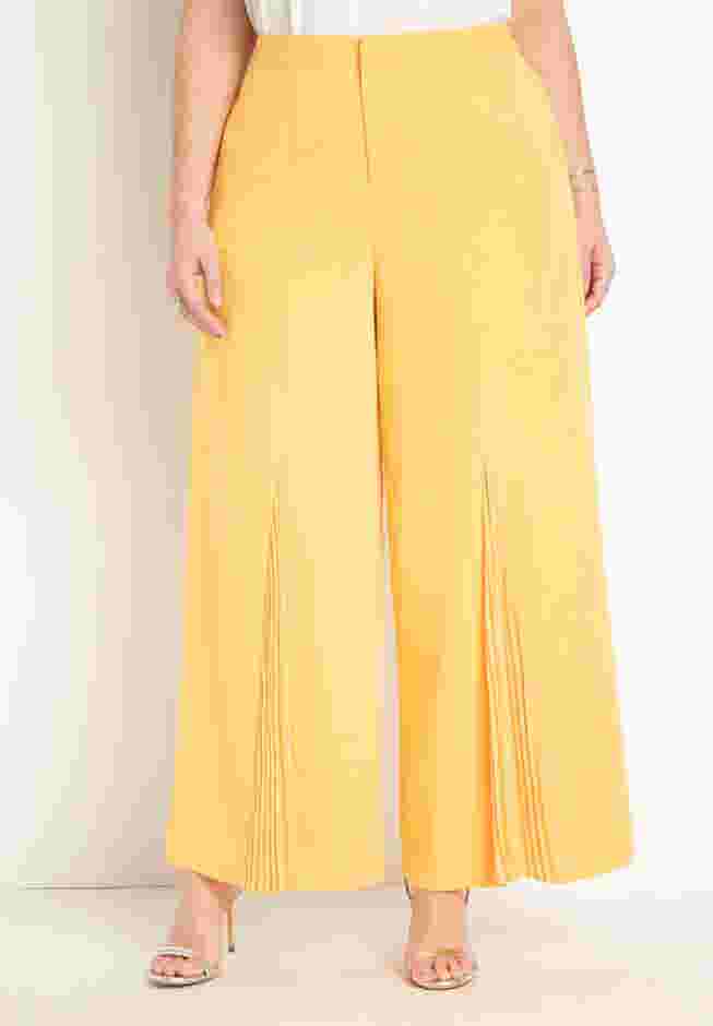 Pleat Detail Wide Leg Pant image number 1