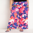 Printed Wide Leg Pant image number null