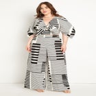 Wide Leg Printed Pant image number null