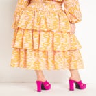 Organdy Tiered Skirt image number null