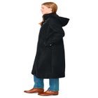 Long A-line Raincoat with Packable Hood image number 2