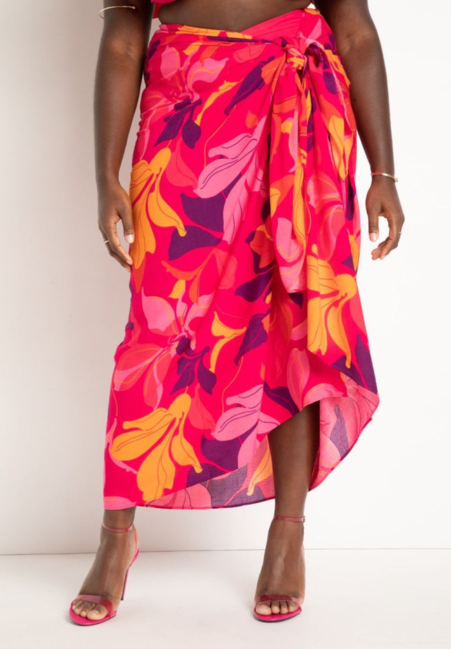 Sarong Wrap Coverup Skirt image number 2