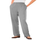 7-Day Straight-Leg Elastic-Waist Stretchy Knit Pant image number 1