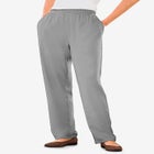 7-Day Knit Straight-Leg Pull-On Pants image number null