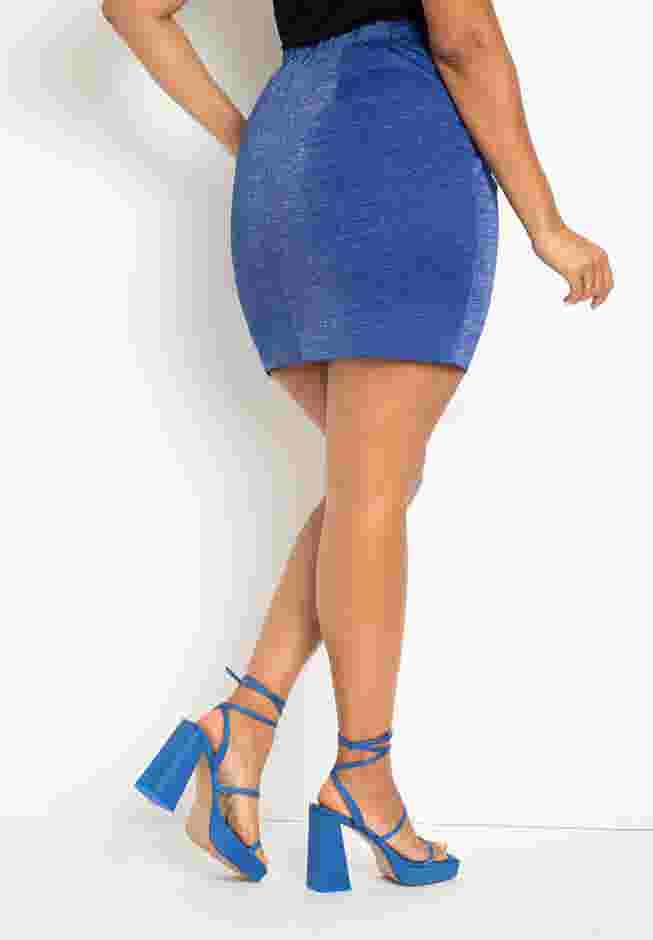 Lurex Mini Skirt image number 1