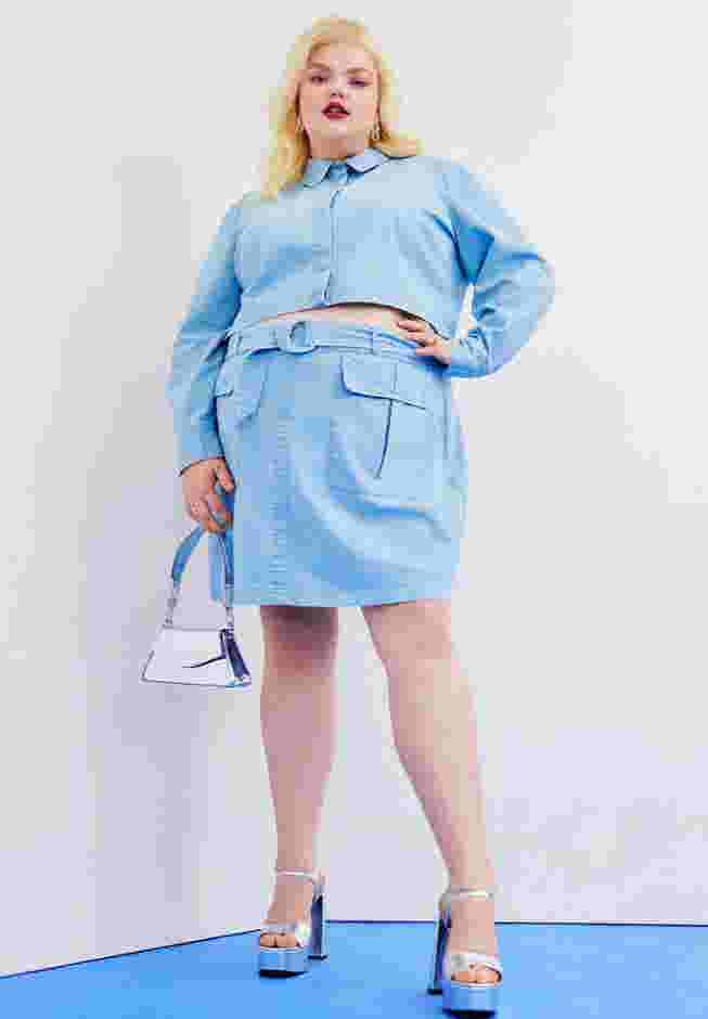 Cargo Pocket Mini Skirt image number 3