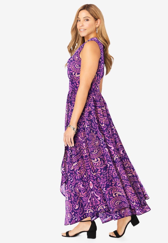 Georgette Flyaway Maxi Dress image number 2