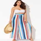 Mara Beach Pant with Side Slits image number null